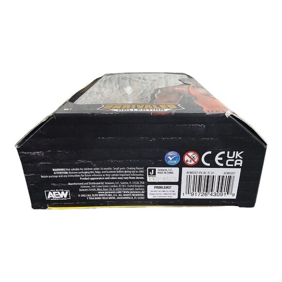 POWERHOUSE HOBBS AEW WRESTLING ACTION FIGURE UNRIVALED COLLECTION SERIES 9 #78 - Picture 3 of 3